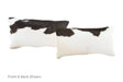 Black and White Cowhide Pillow 12x22 #A52032 by Hudson Hides