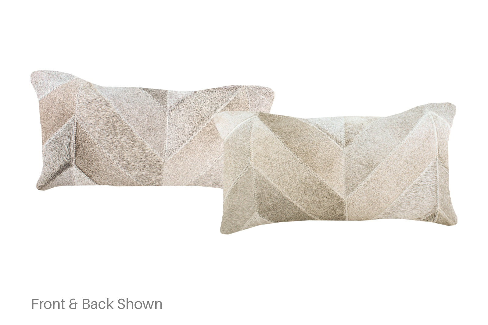 Patchwork Cowhide Pillow #A52043