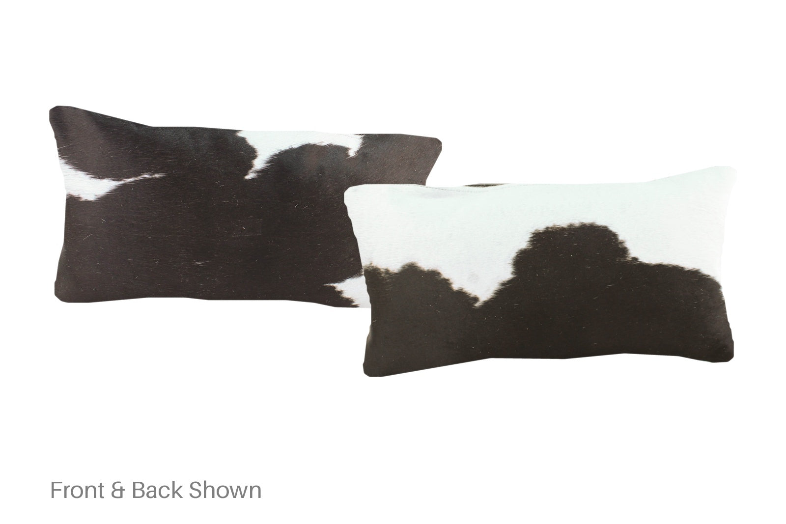 Black and White Cowhide Pillow #A52045