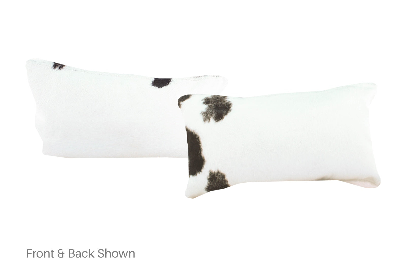 Black and White Cowhide Pillow #A52052