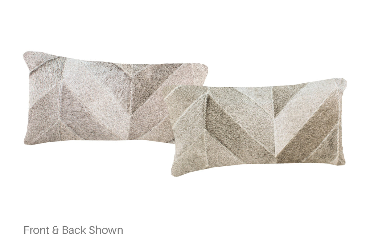 Patchwork Cowhide Pillow #A52054