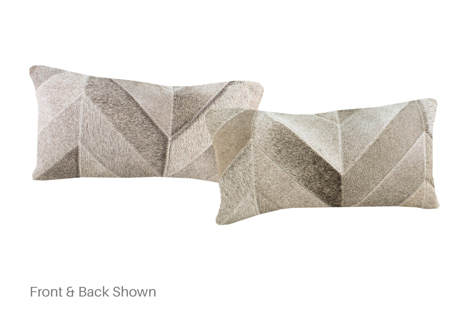 Patchwork Cowhide Pillow #A52055