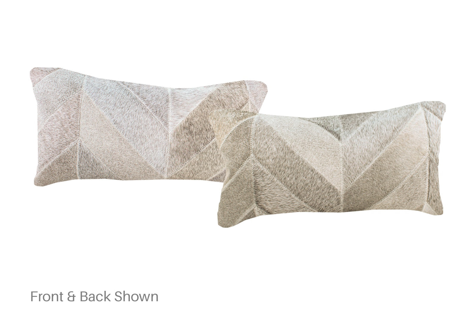 Patchwork Cowhide Pillow #A52060