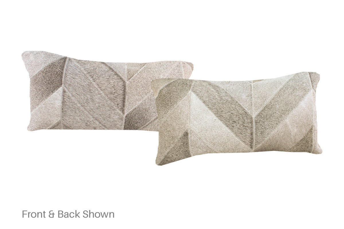 Patchwork Cowhide Pillow #A52063