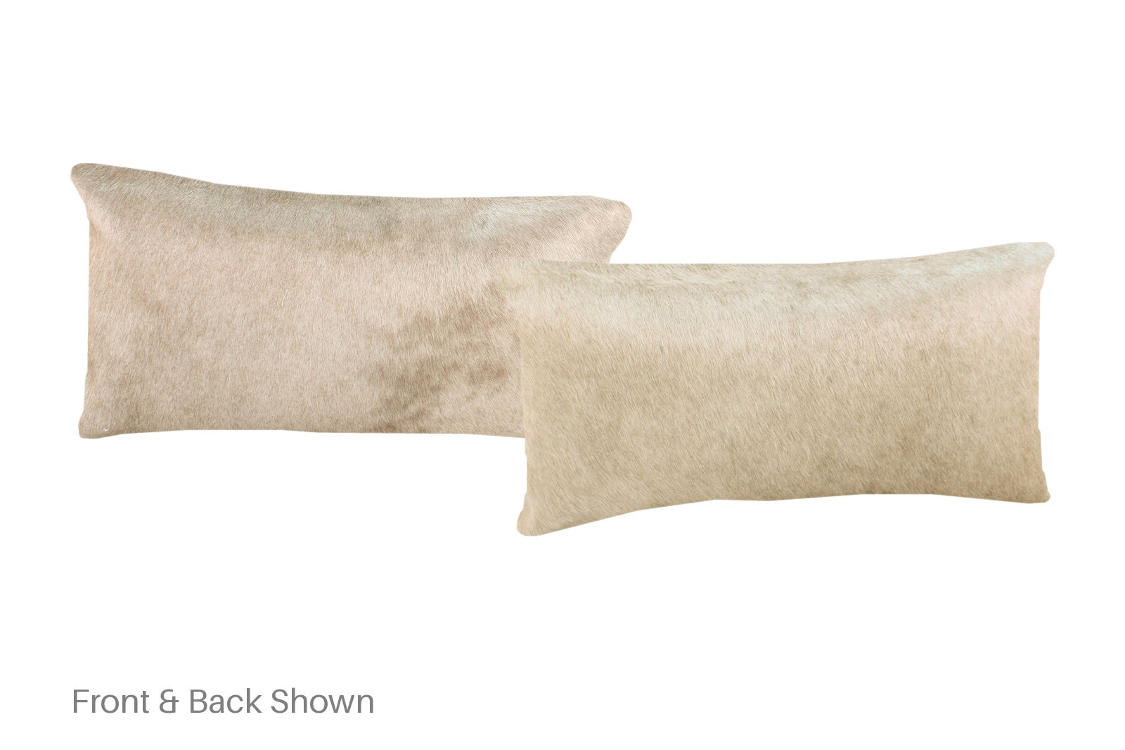 Champagne Cowhide Pillow #A52064
