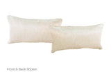 Patchwork Cowhide Pillow 12x22 #A52065 by Hudson Hides