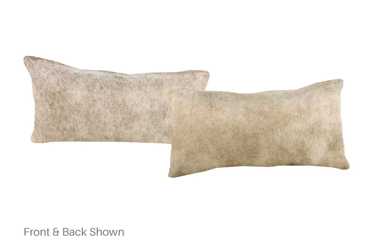 Taupe Cowhide Pillow #A52068
