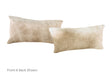 Taupe Cowhide Pillow 12x22 #A52071 by Hudson Hides