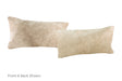 Champagne Cowhide Pillow 12x22 #A52075 by Hudson Hides