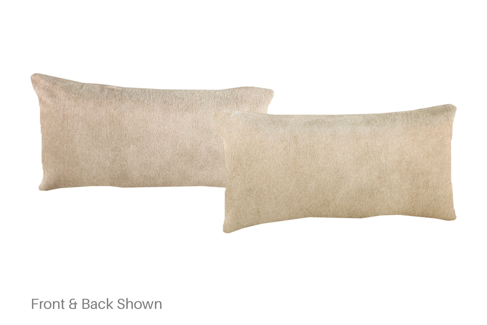 Champagne Cowhide Pillow #A52078