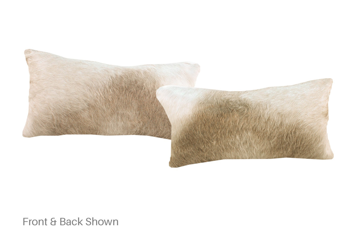 Taupe Cowhide Pillow #A52079