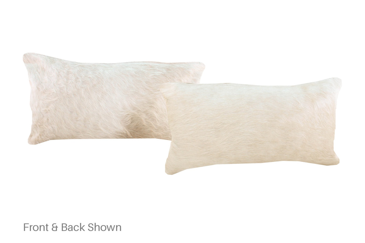 Champagne Cowhide Pillow #A52081