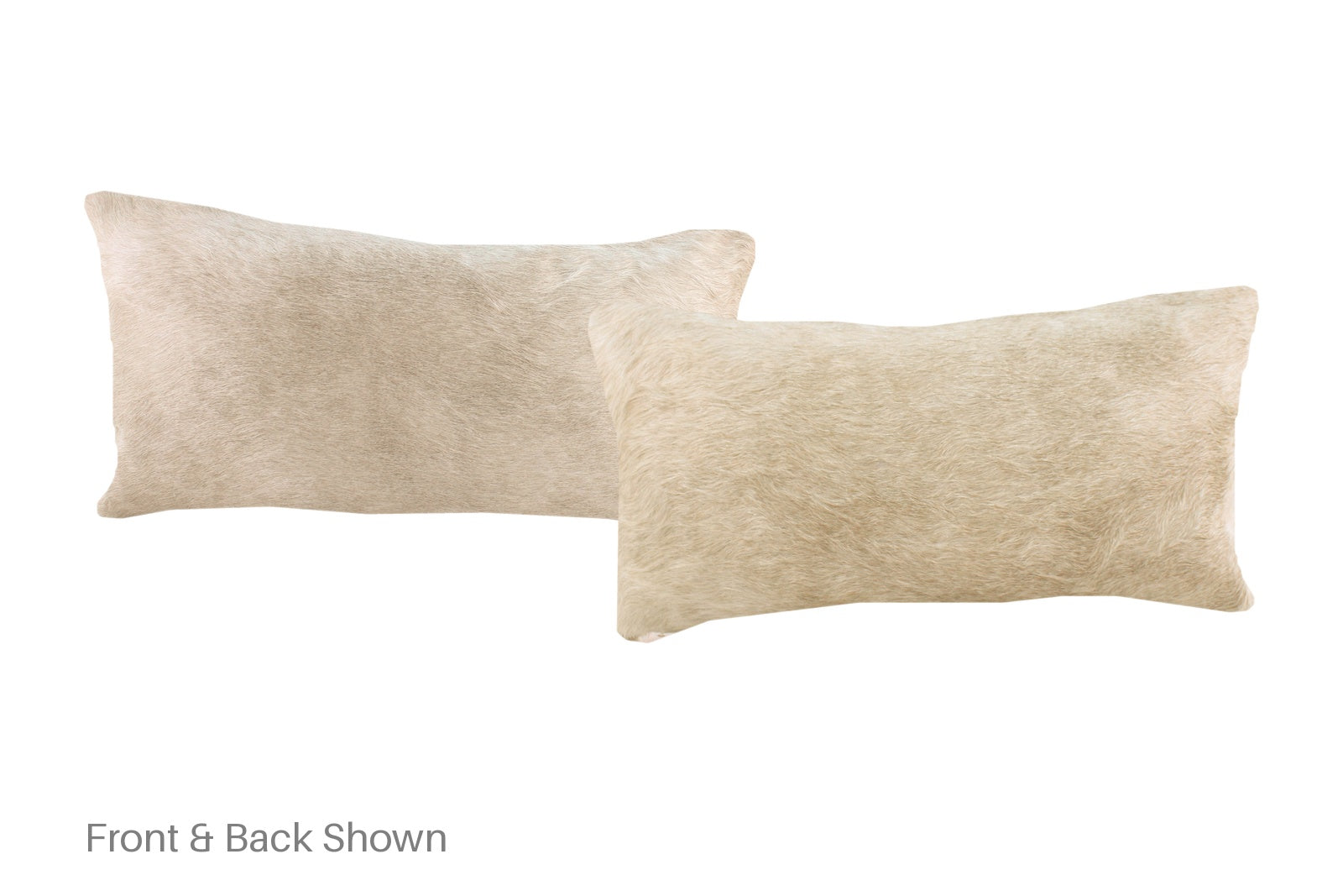 Champagne Cowhide Pillow #A52083