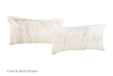 Grey Cowhide Pillow 12x22 #A52086 by Hudson Hides