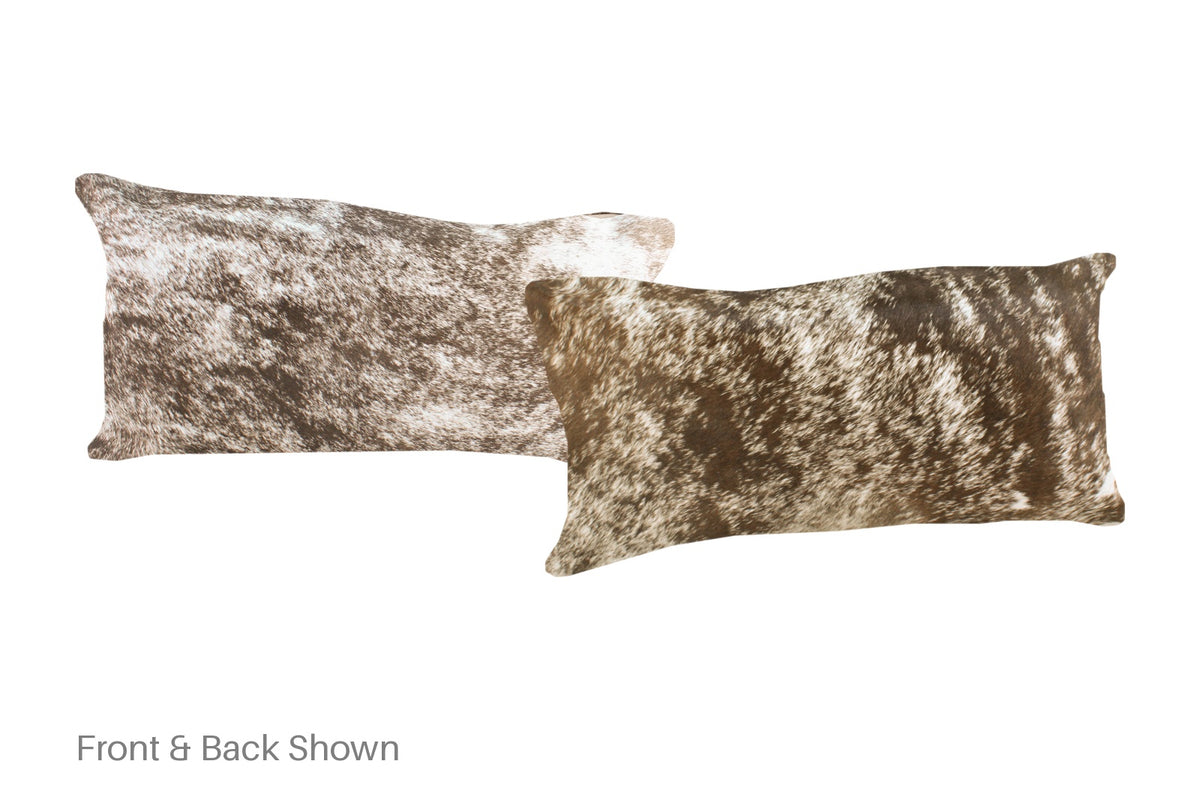 Grey Cowhide Pillow #A52089