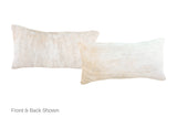 Grey Cowhide Pillow 12x22 #A52090 by Hudson Hides
