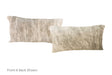 Light Brindle Cowhide Pillow 12x22 #A52092 by Hudson Hides