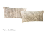Light Brindle Cowhide Pillow 12x22 #A52092 by Hudson Hides