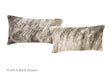 Grey Cowhide Pillow 12x22 #A52095 by Hudson Hides