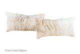 Light Brindle Cowhide Pillow 12x22 #A52099 by Hudson Hides