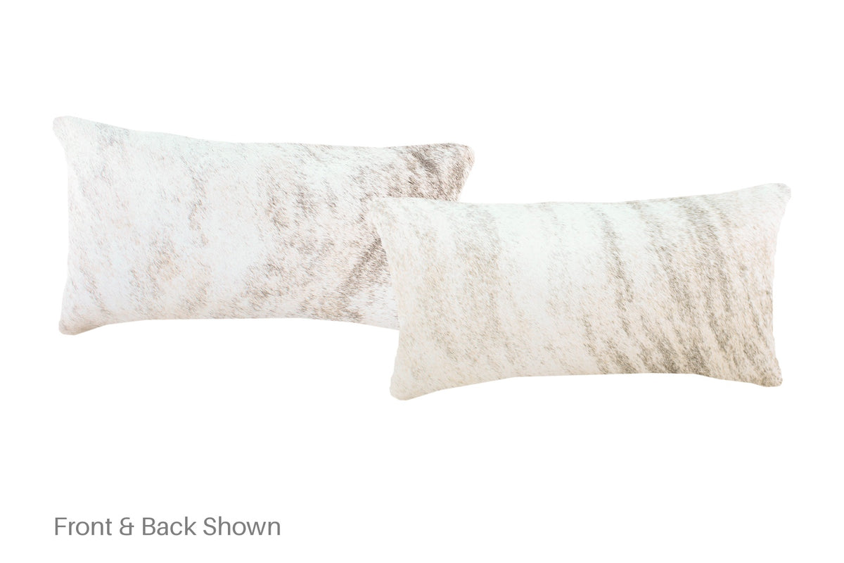 Grey Cowhide Pillow #A52100