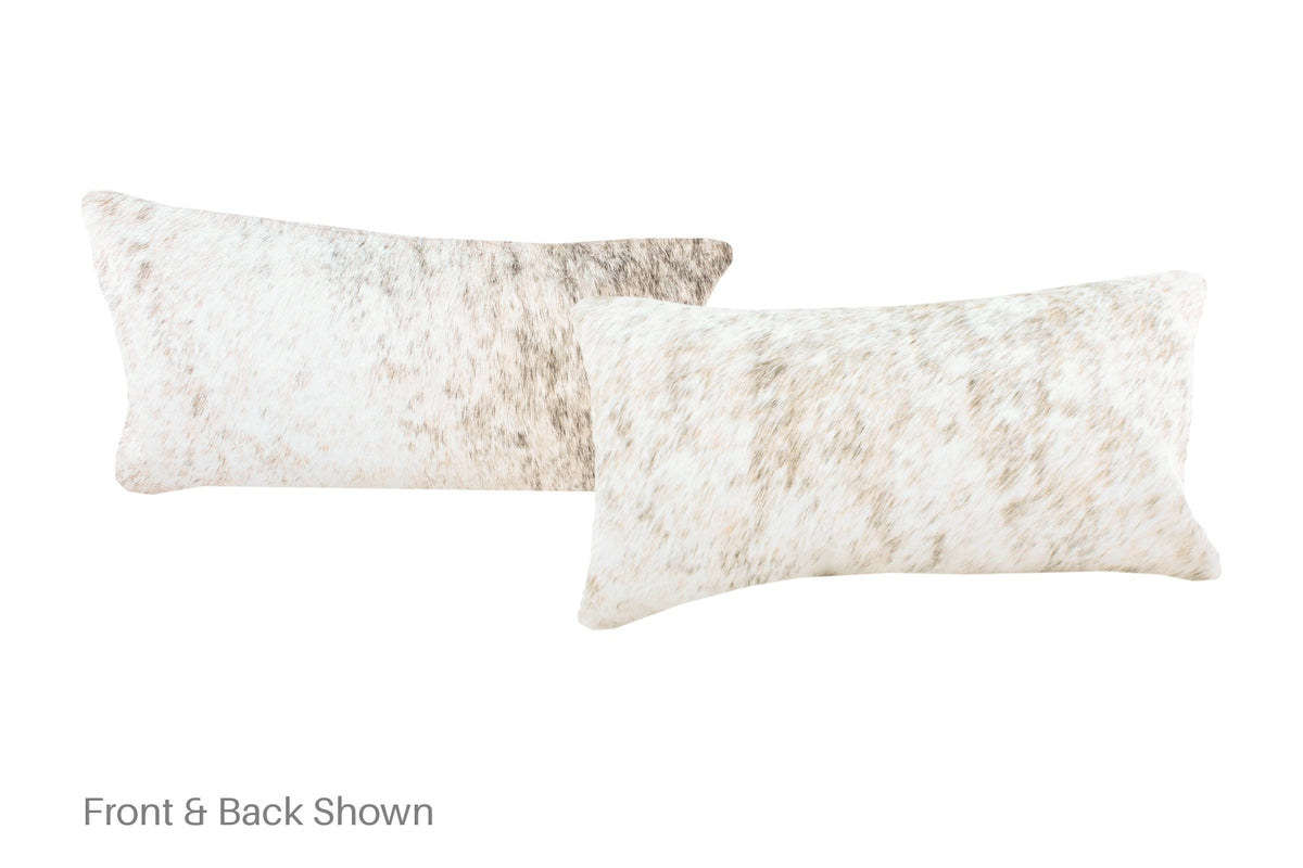 Grey Cowhide Pillow #A52101