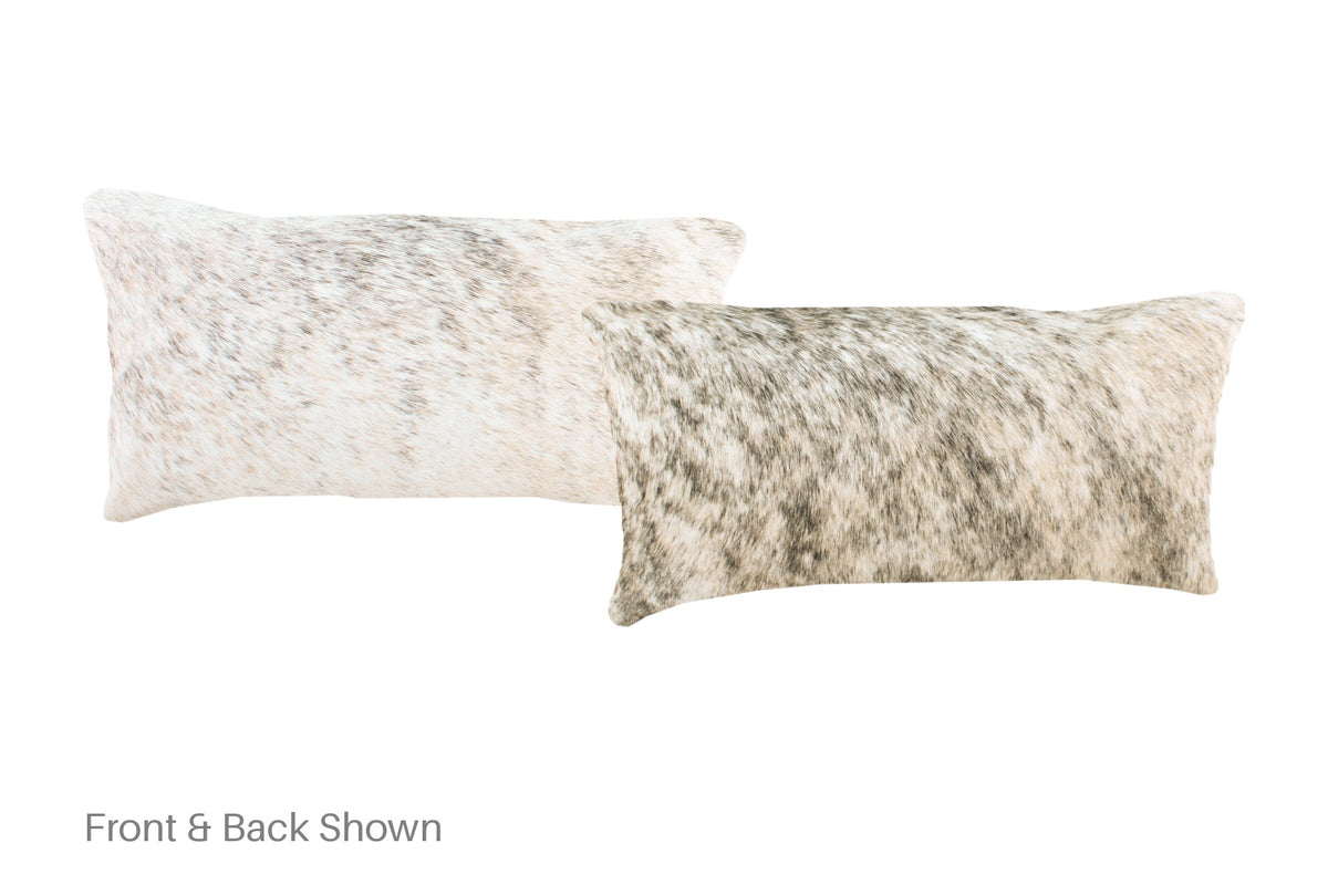 Grey Cowhide Pillow #A52102