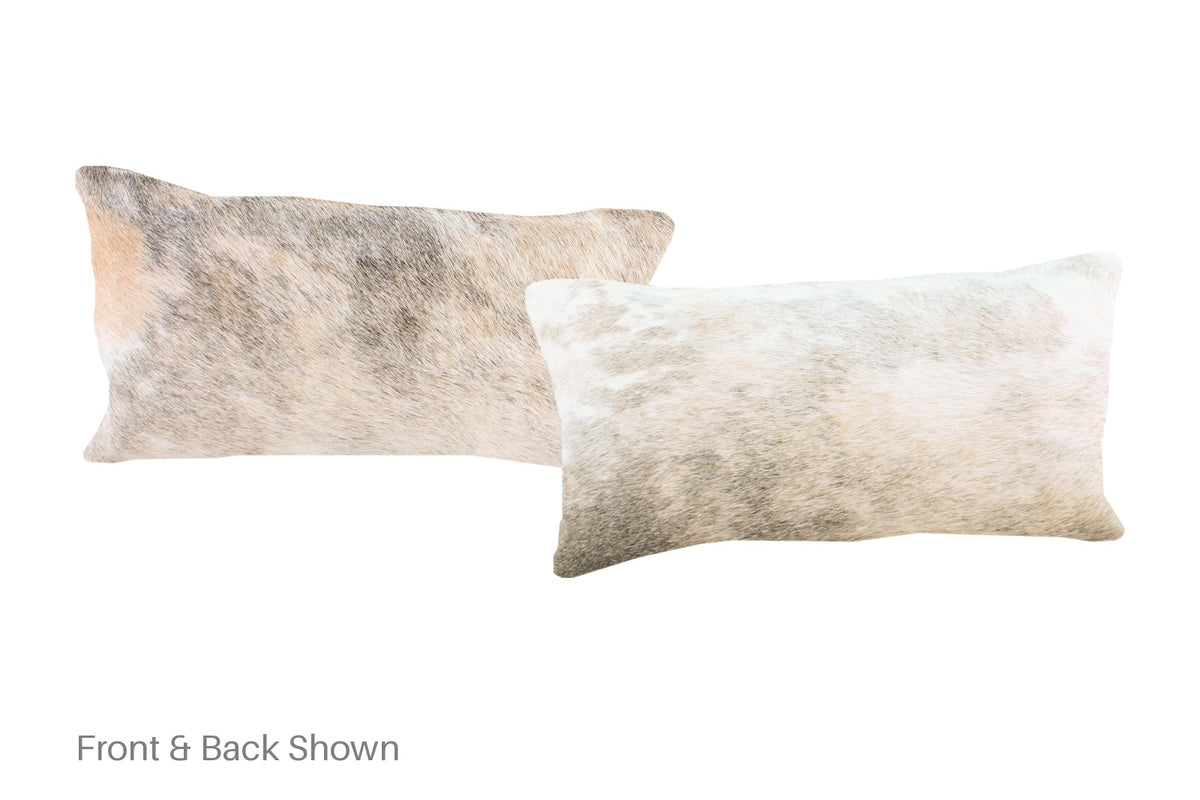 Light Brindle Cowhide Pillow #A52103