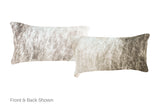 Grey Cowhide Pillow 12x22 #A52104 by Hudson Hides