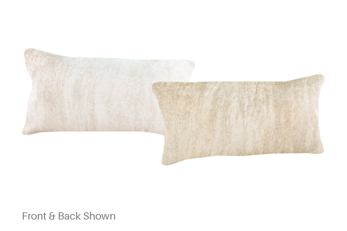 Light Brindle Cowhide Pillow #A52107