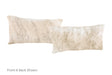 Light Brindle Cowhide Pillow 12x22 #A52108 by Hudson Hides