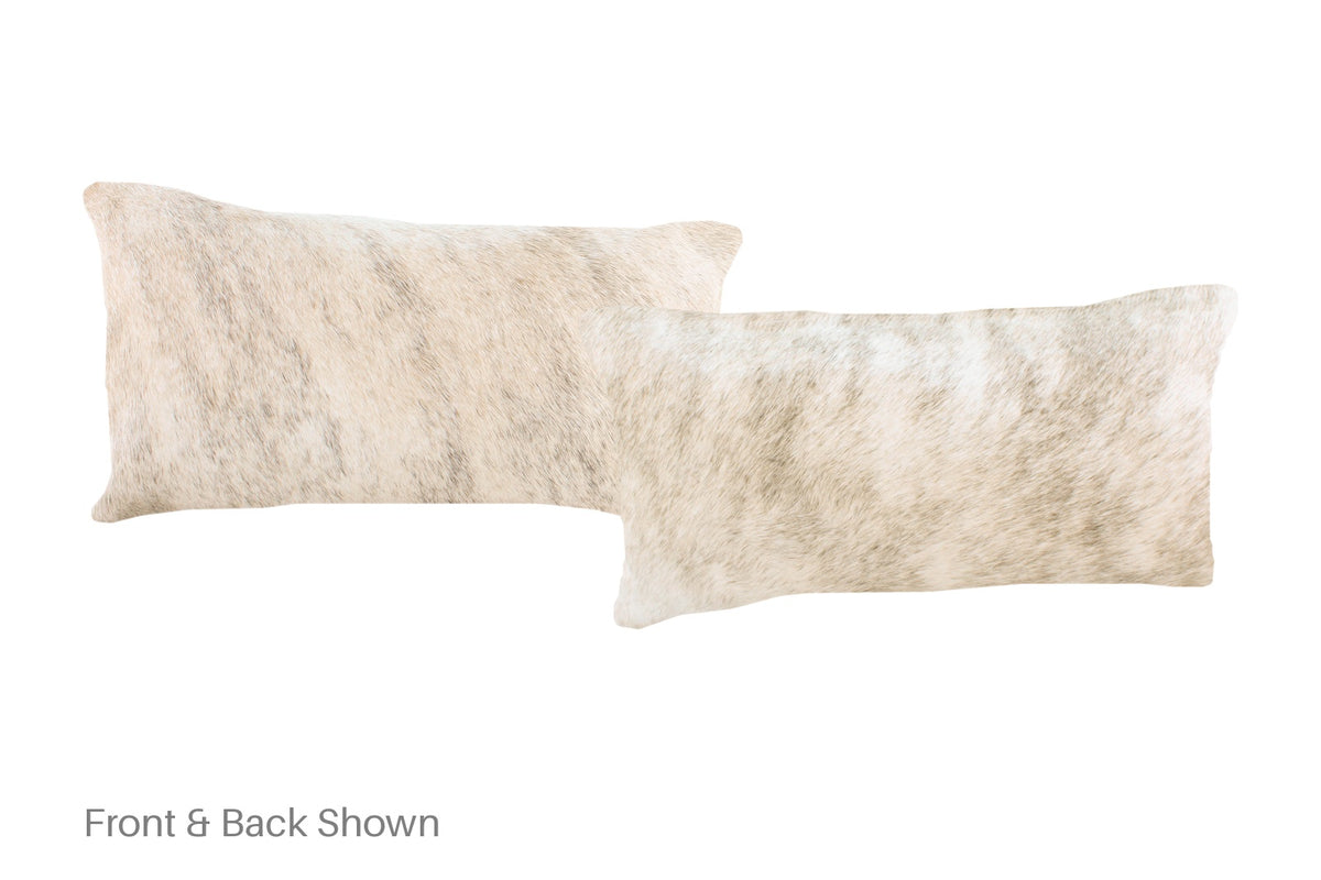 Light Brindle Cowhide Pillow #A52108