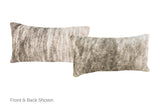 Light Brindle Cowhide Pillow 12x22 #A52109 by Hudson Hides