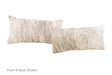 Light Brindle Cowhide Pillow 12x22 #A52120 by Hudson Hides