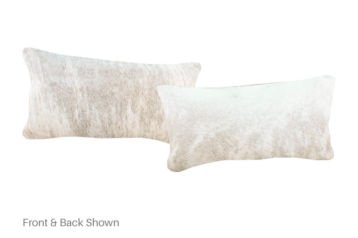 Grey Cowhide Pillow #A52124