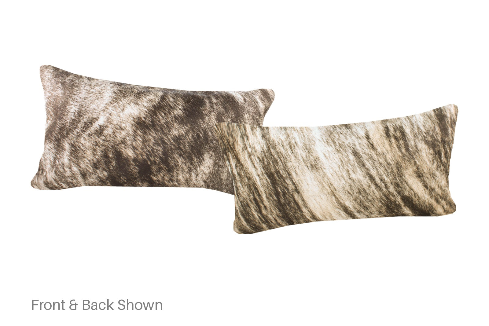 Light Brindle Cowhide Pillow #A52125