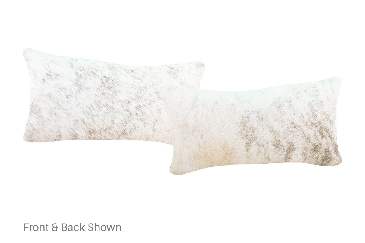 Grey Cowhide Pillow #A52129
