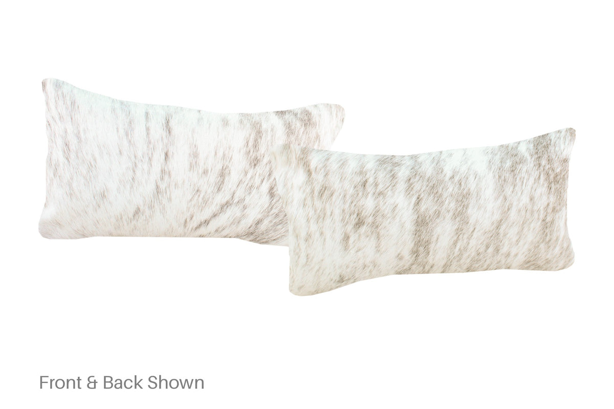Grey Cowhide Pillow #A52131