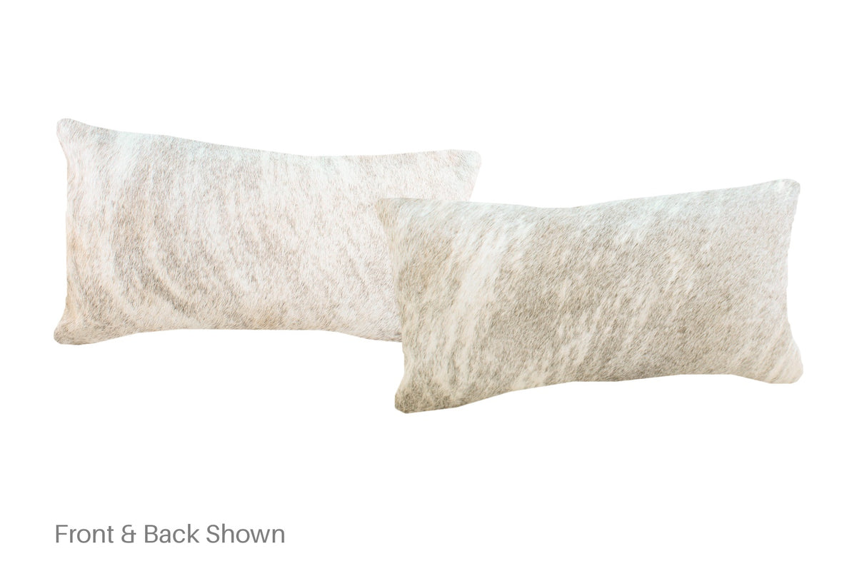 Grey Cowhide Pillow #A52133