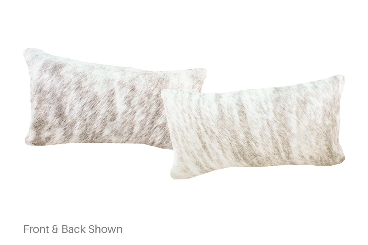 Grey Cowhide Pillow #A52134