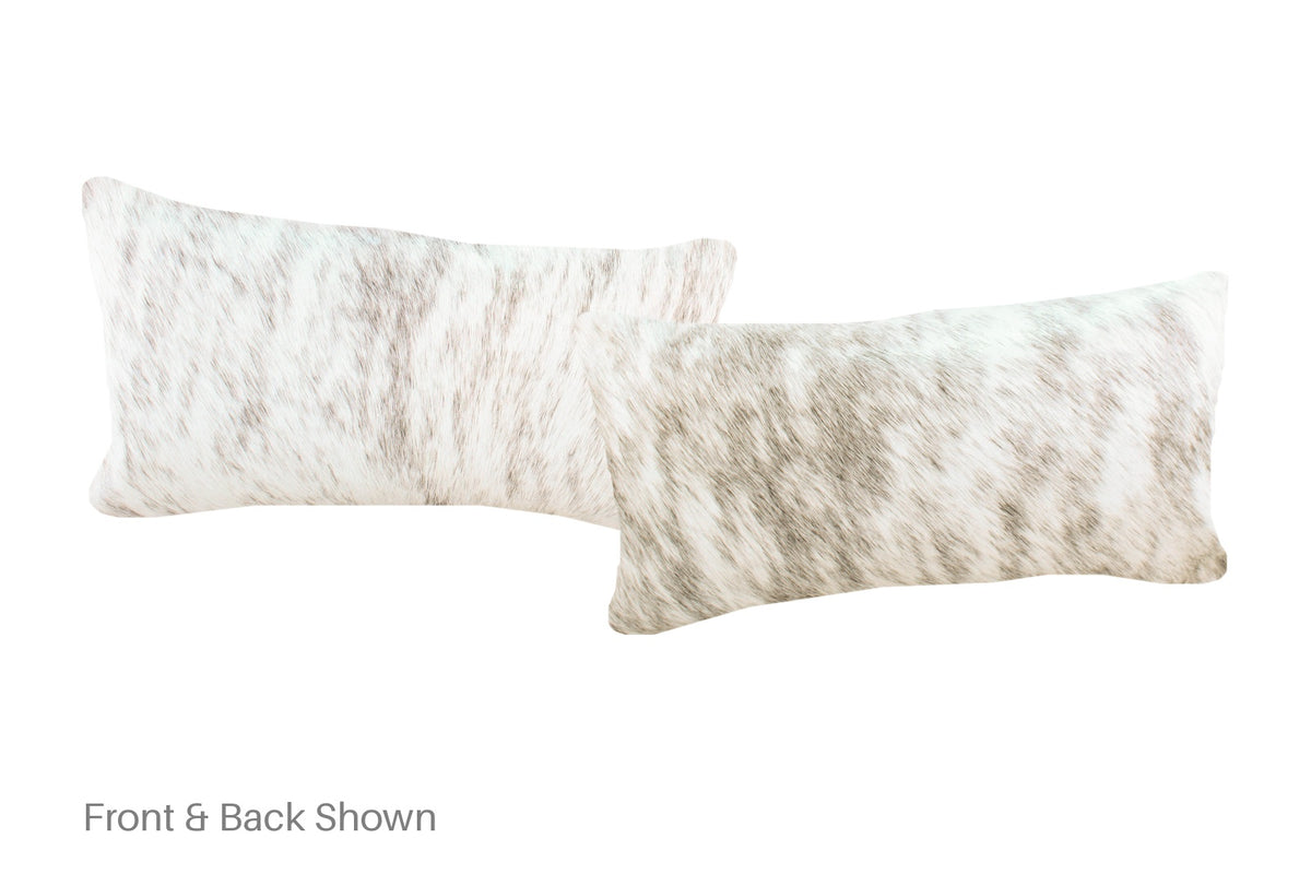 Grey Cowhide Pillow #A52135