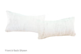 Grey Cowhide Pillow 12x22 #A52136 by Hudson Hides