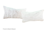 Grey Cowhide Pillow 12x22 #A52137 by Hudson Hides