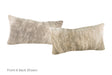 Light Brindle Cowhide Pillow 12x22 #A52138 by Hudson Hides