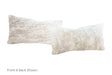 Grey Cowhide Pillow 12x22 #A52139 by Hudson Hides