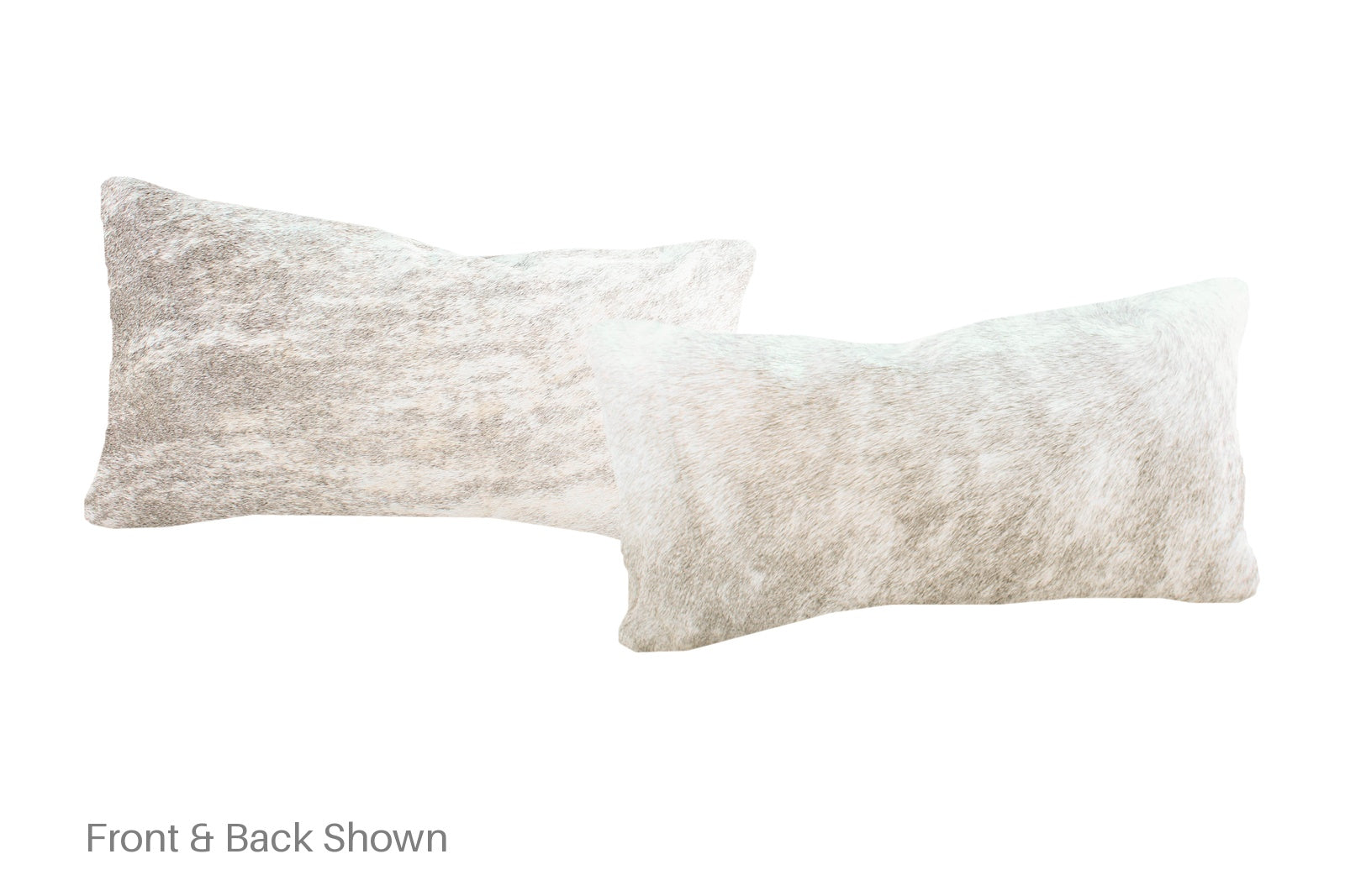 Grey Cowhide Pillow #A52139