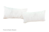 Grey Cowhide Pillow 12x22 #A52141 by Hudson Hides