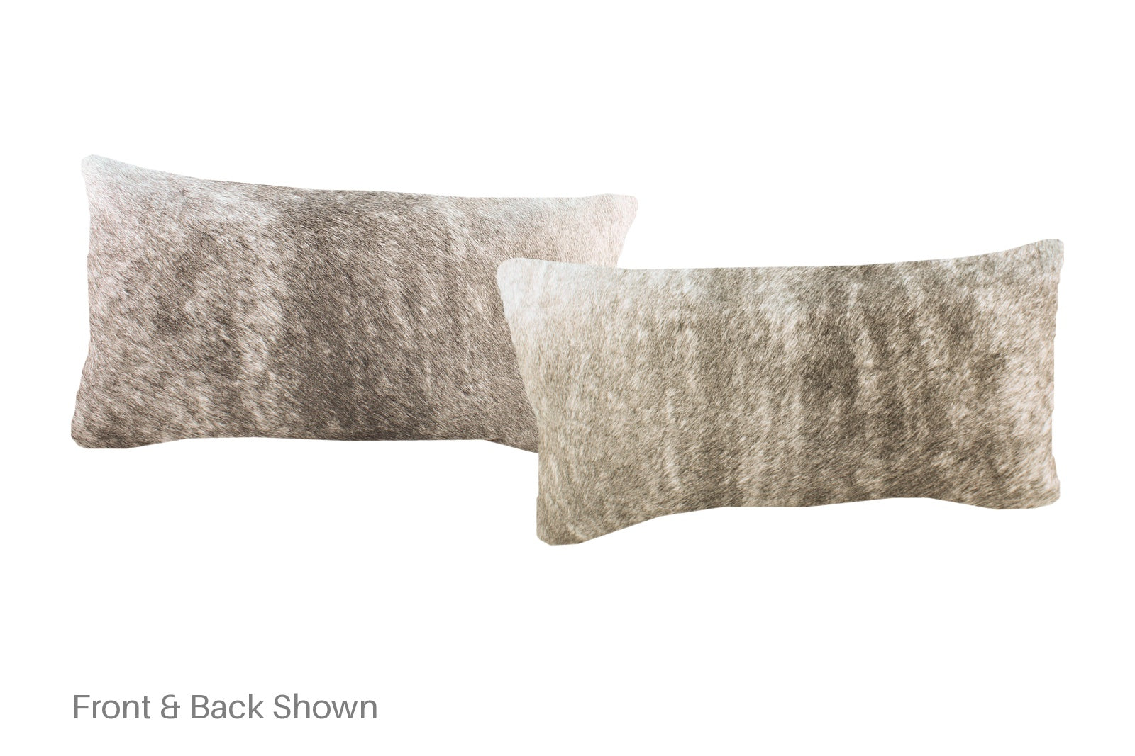 Grey Cowhide Pillow #A52144
