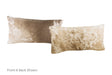 Salt and Pepper Brown Cowhide Pillow 12x22 #A52146 by Hudson Hides