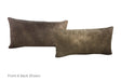 Chocolate Cowhide Pillow 12x22 #A52148 by Hudson Hides